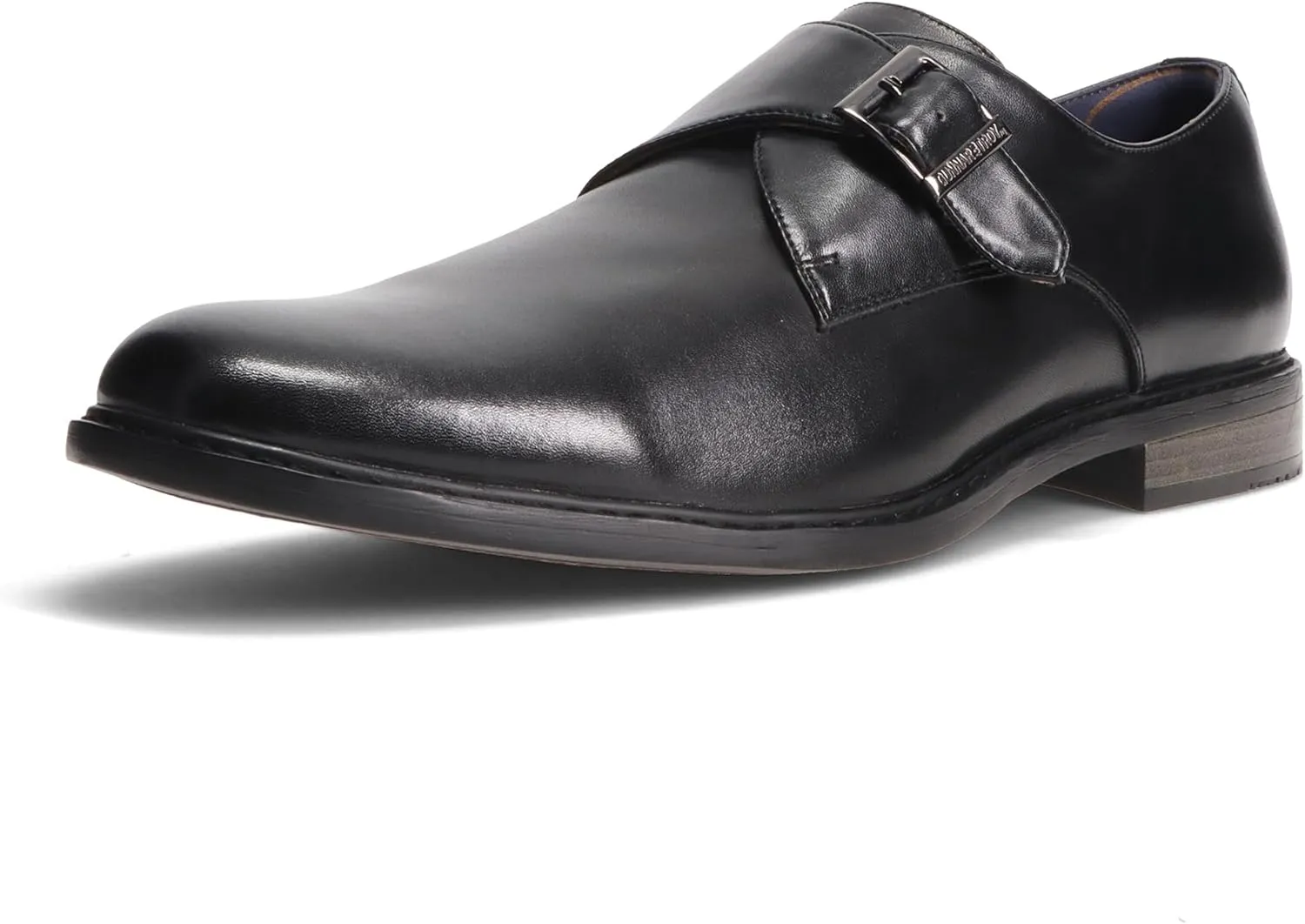 Gunnar and Troy Maverick Mens Dress Shoes Oxford | Single Monk Strap Dress Shoes for Men | Classic Wingtip Oxford Silhouette with Leather Uppers