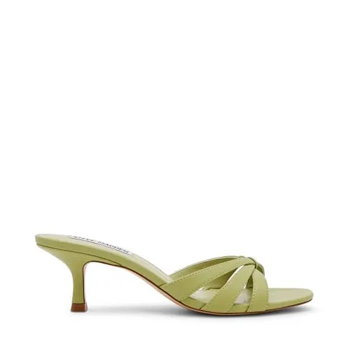 Heeled Cary Sandal, 5.5 Clearance sale Women's Sage Steve Leather, Madden Five-star