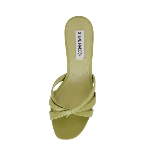 Heeled Cary Sandal, 5.5 Clearance sale Women's Sage Steve Leather, Madden Five-star