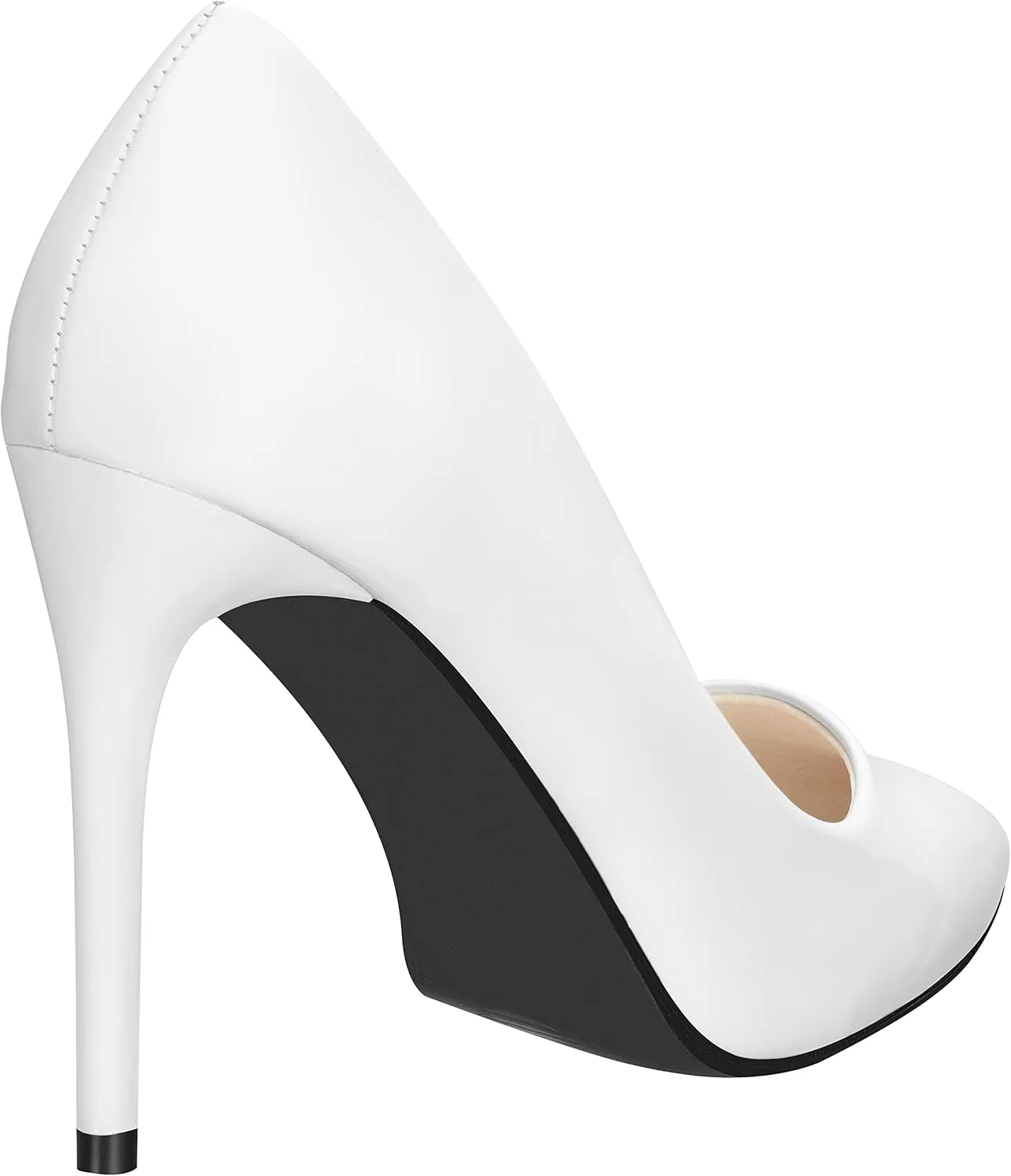ILLUDE Women's High Heel Pumps Stiletto Heels Pointed Toe Pumps Shoes - Nancy