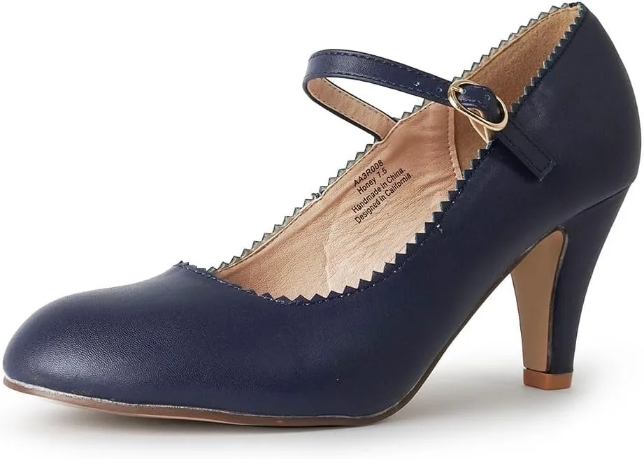 J. Adams Honey Mary Jane Women's Oxford Pumps