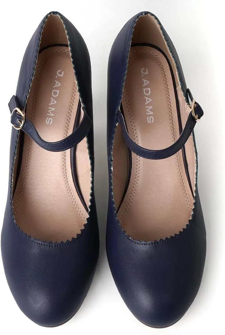 J. Adams Honey Mary Jane Women's Oxford Pumps
