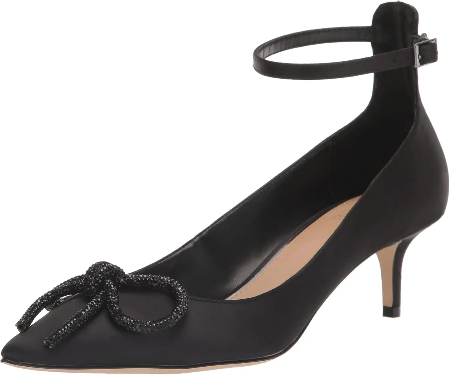 Jewel Badgley Mischka Geranium Kitten Heel Pump