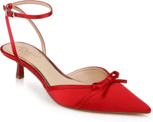 Jewel Badgley Mischka Talasia Pointed Toe Kitten Heels