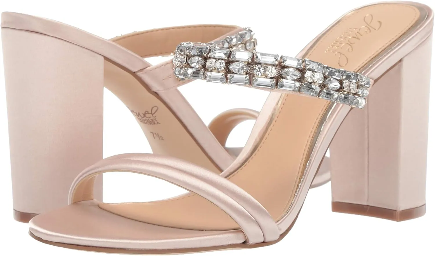 Jewel by Badgley Mischka Women's Katherine Heeled Sandal