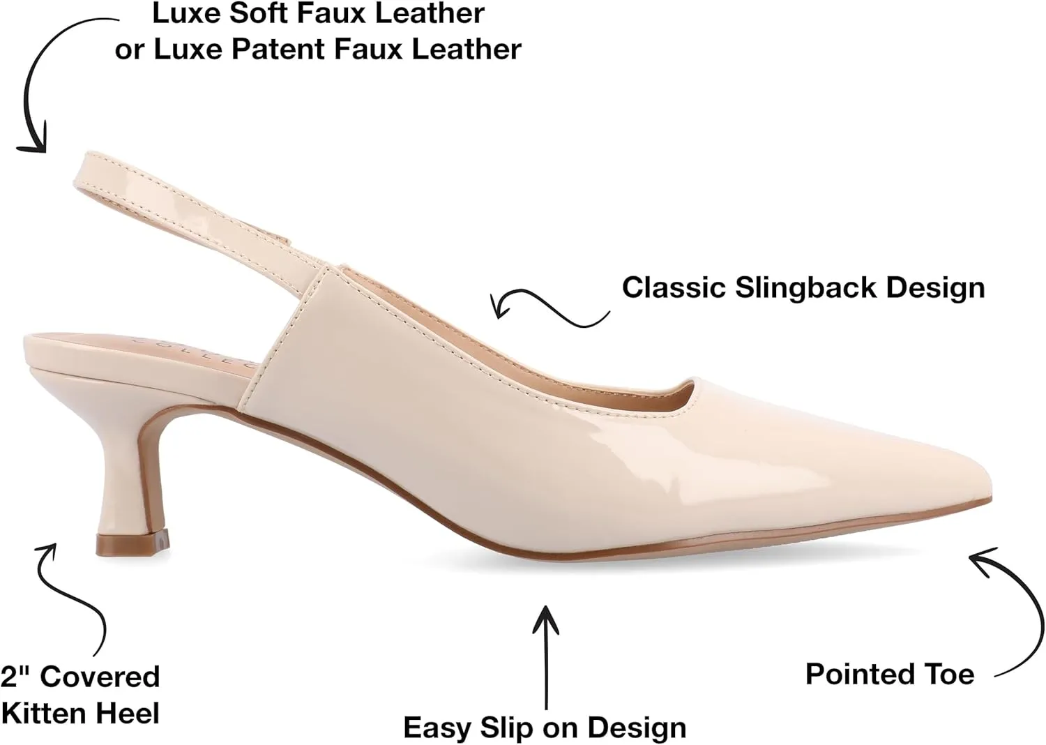 Journee Collection Women's Paulina Pump