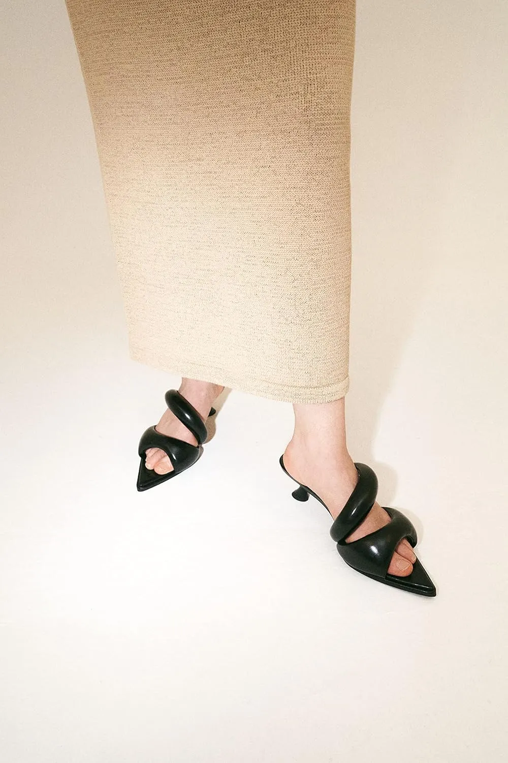 JW PEI Women's Sara Mule Heeled Sandals