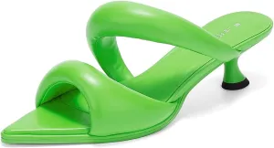 JW PEI Women's Sara Mule Heeled Sandals