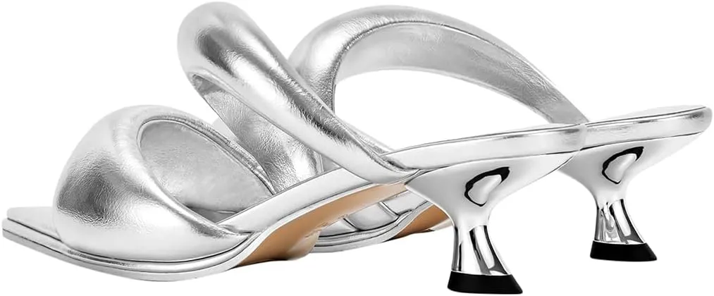 JW PEI Women's Sara Mule Heeled Sandals