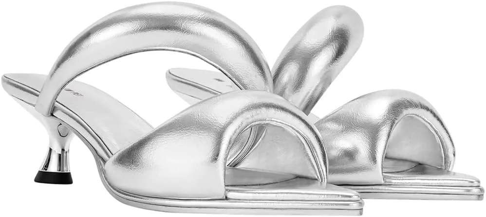 JW PEI Women's Sara Mule Heeled Sandals