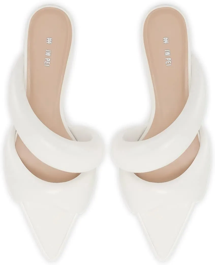 JW PEI Women's Sara Mule Heeled Sandals