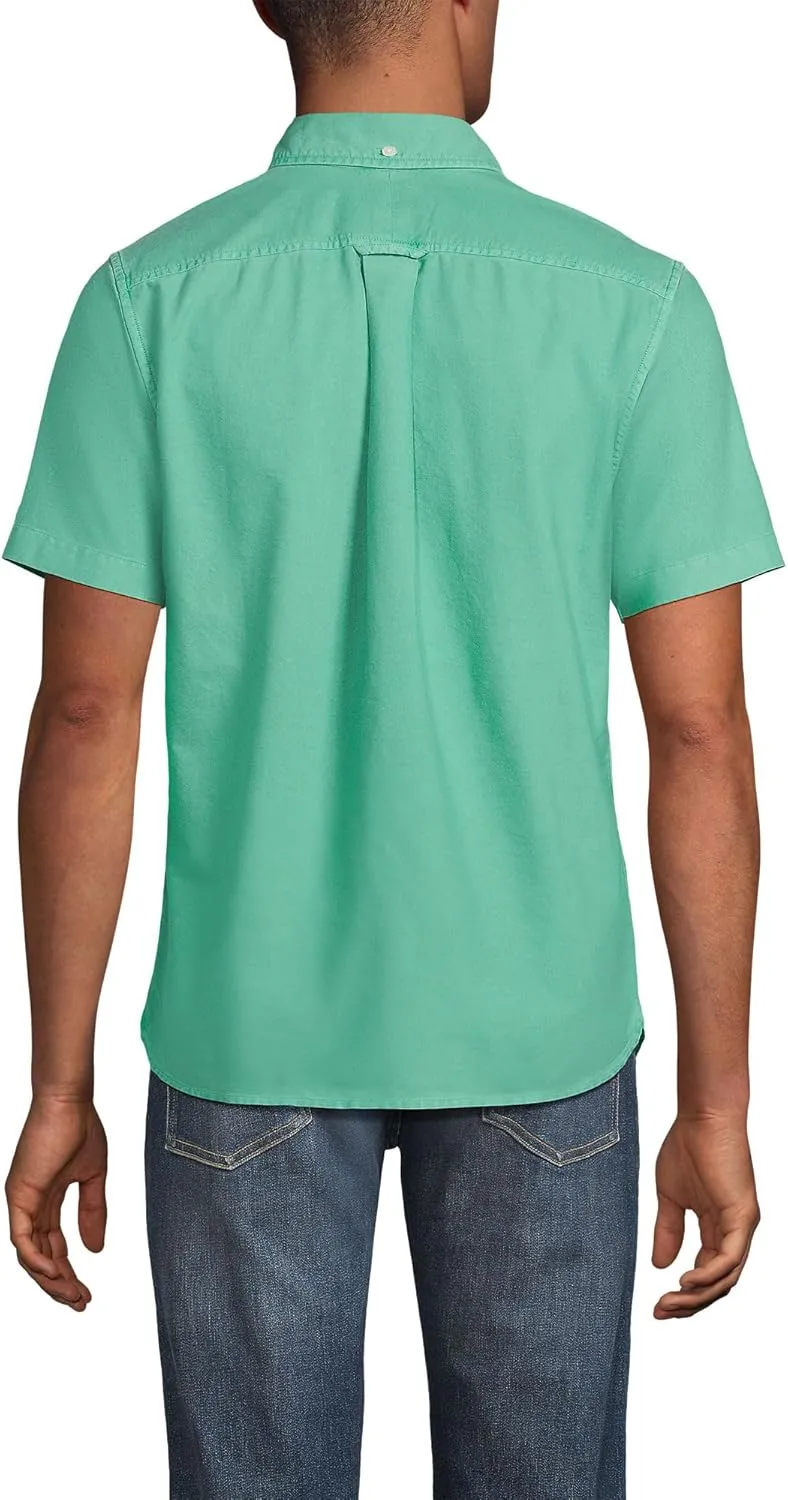 Lands' End Men's Short Sleeve Sail Rigger Shirt