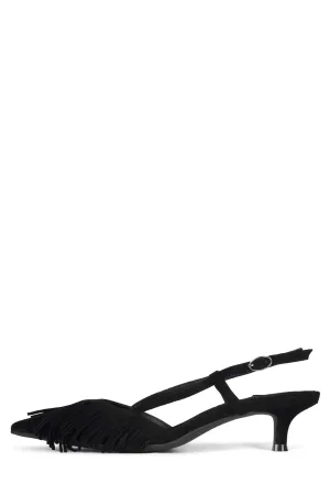 LASSO-ME BLACK SUEDE