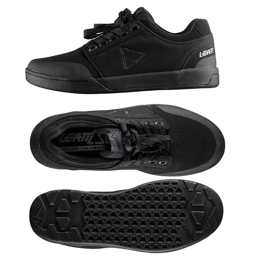 Leatt DBX 2.0 Flat Pedal Shoes - US 8.5 - Black