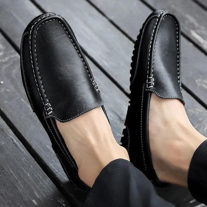 Leder-Loafer – Damiano Best-reviewed Herren Sleek