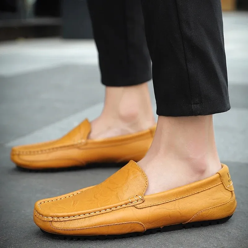 Leder-Loafer – Damiano Best-reviewed Herren Sleek