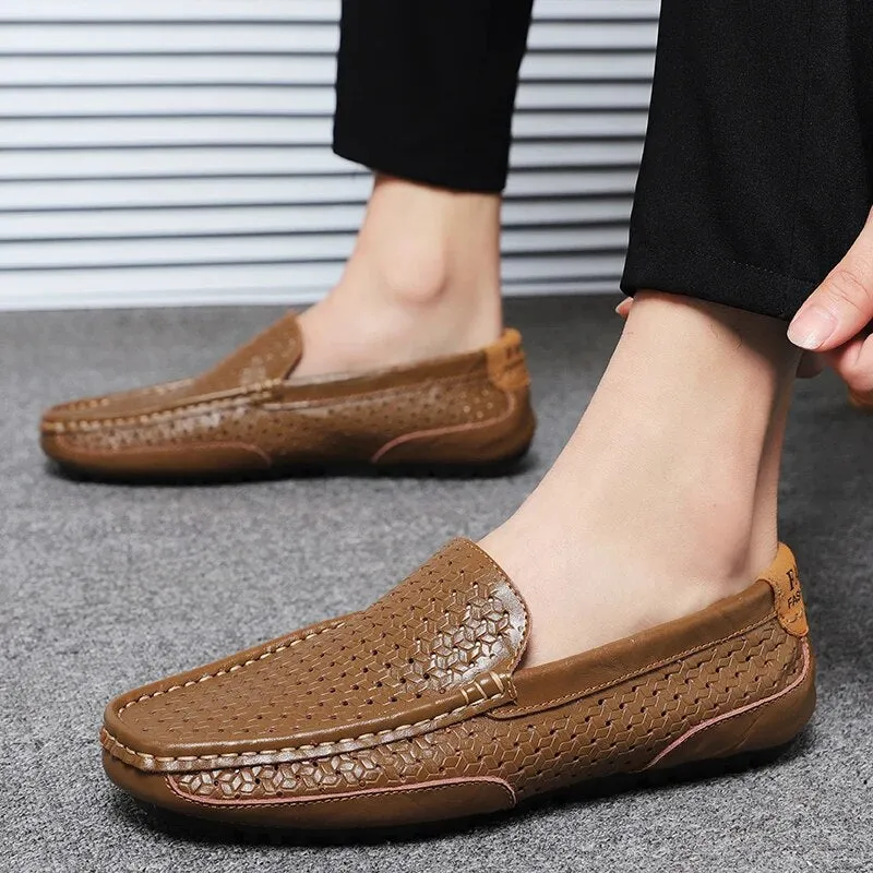 Leder-Loafer – Damiano Best-reviewed Herren Sleek