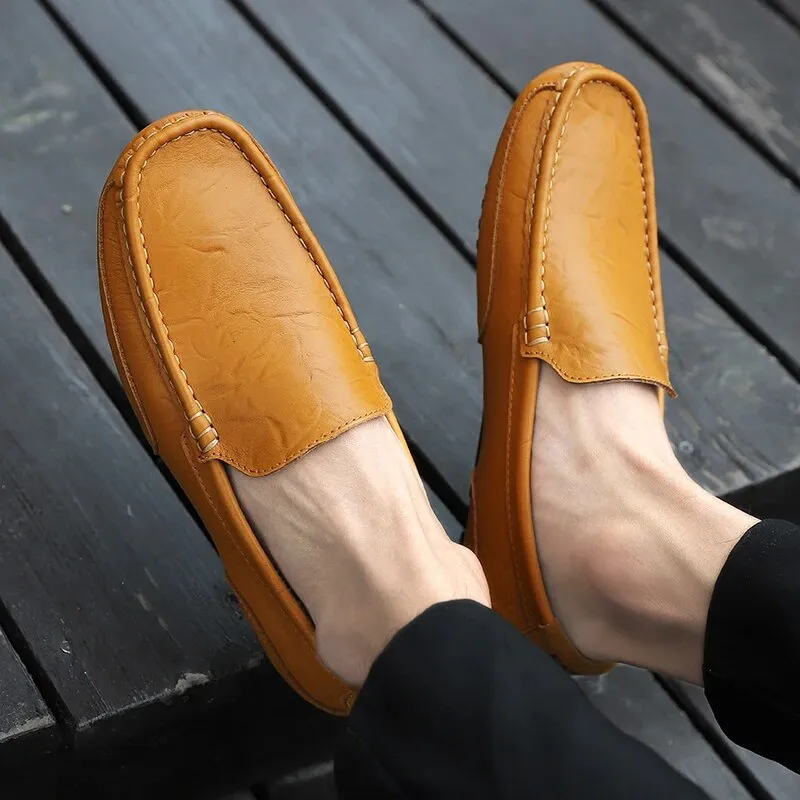 Leder-Loafer – Damiano Best-reviewed Herren Sleek