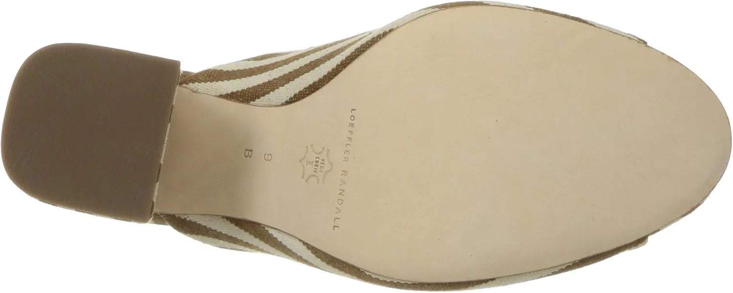 LOEFFLER RANDALL Women's Laurel (Artisan Wovenstripe) Heeled Sandal