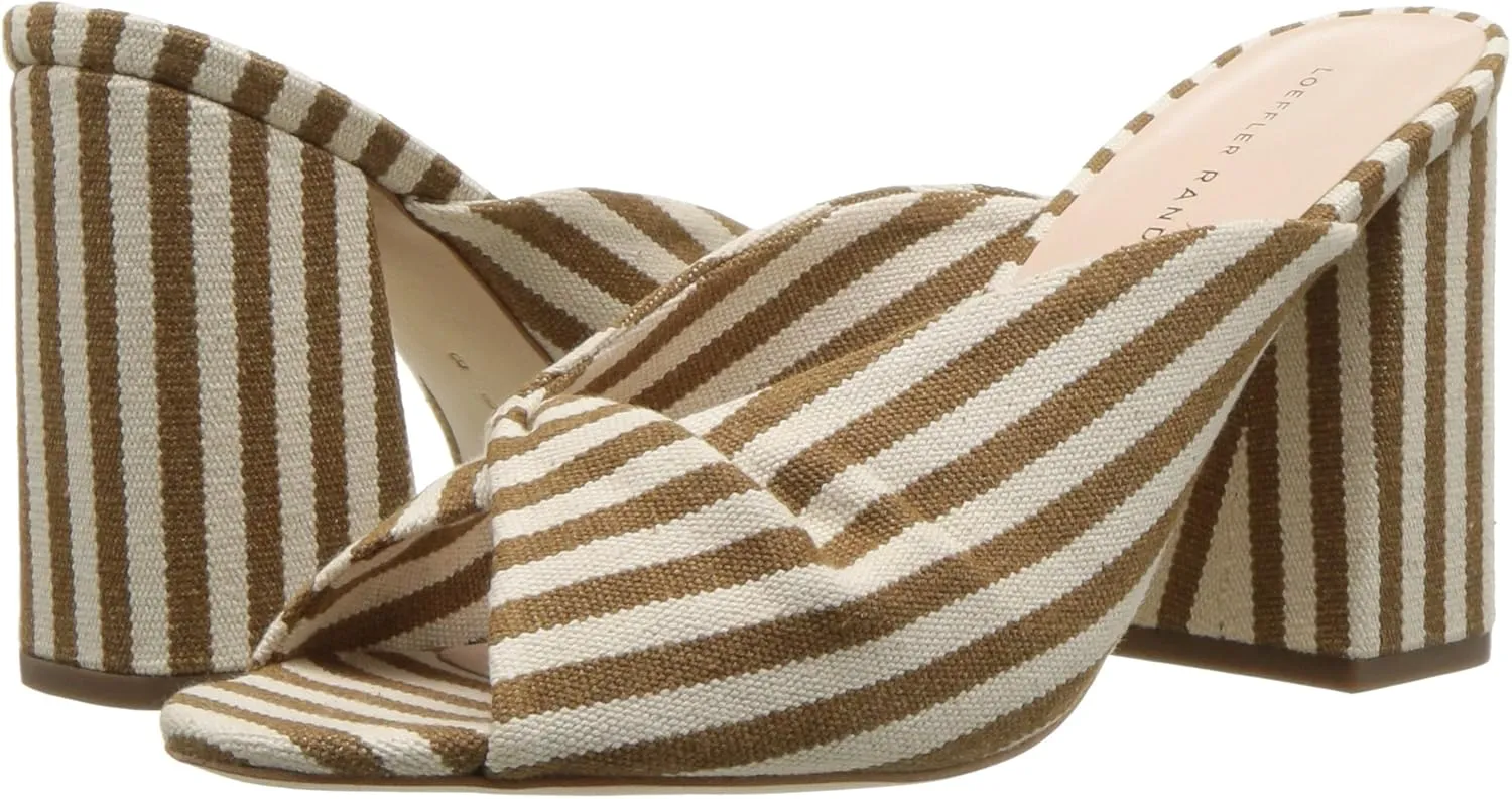 LOEFFLER RANDALL Women's Laurel (Artisan Wovenstripe) Heeled Sandal