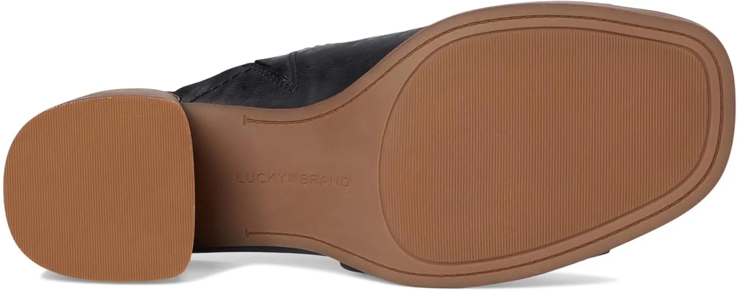 Lucky Brand Women's Jamira Asymmetrical Mule Heeled-Sandals