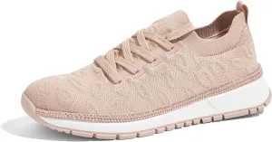 LUCKY STEP Women 's Mesh Slip on Sneaker Elastic Sock Knit Comfortable Breathable Lightweight Fashion Casual Walking Shoes