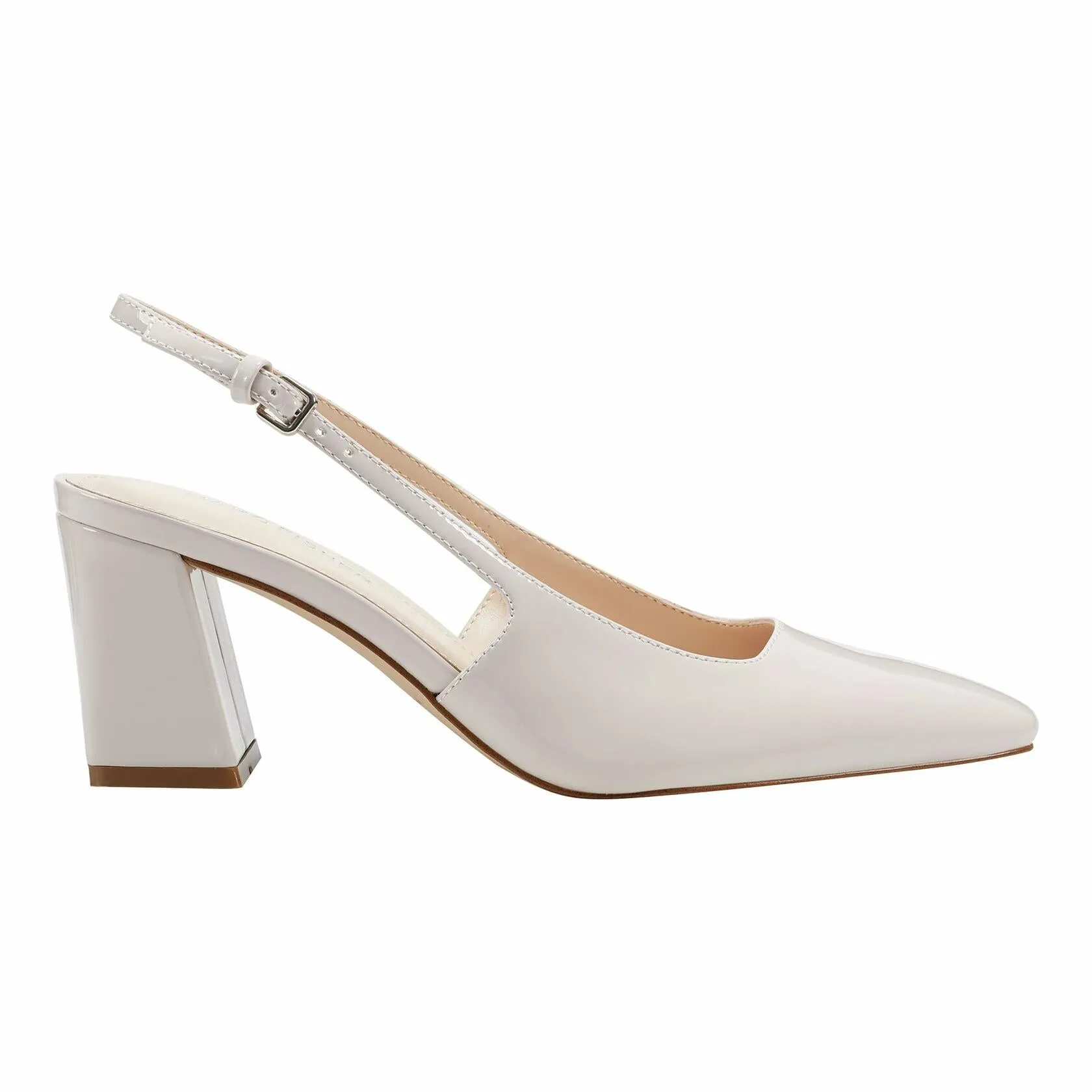 Marc Fisher Women's Lethe Pump, Soft Blush 680, 6 - Very Good