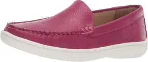 MARC JOSEPH NEW YORK Kids' Leather Boys/Girls Casual Comfort Slip on Moccasin Venetian Loafer Driving Style