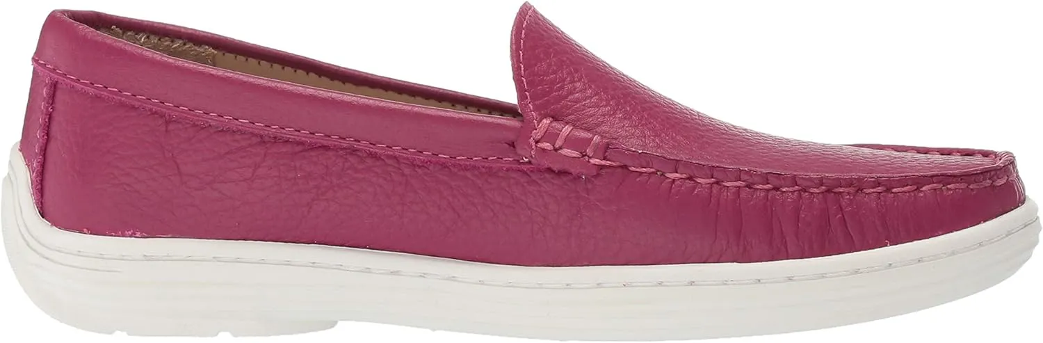 MARC JOSEPH NEW YORK Kids' Leather Boys/Girls Casual Comfort Slip on Moccasin Venetian Loafer Driving Style