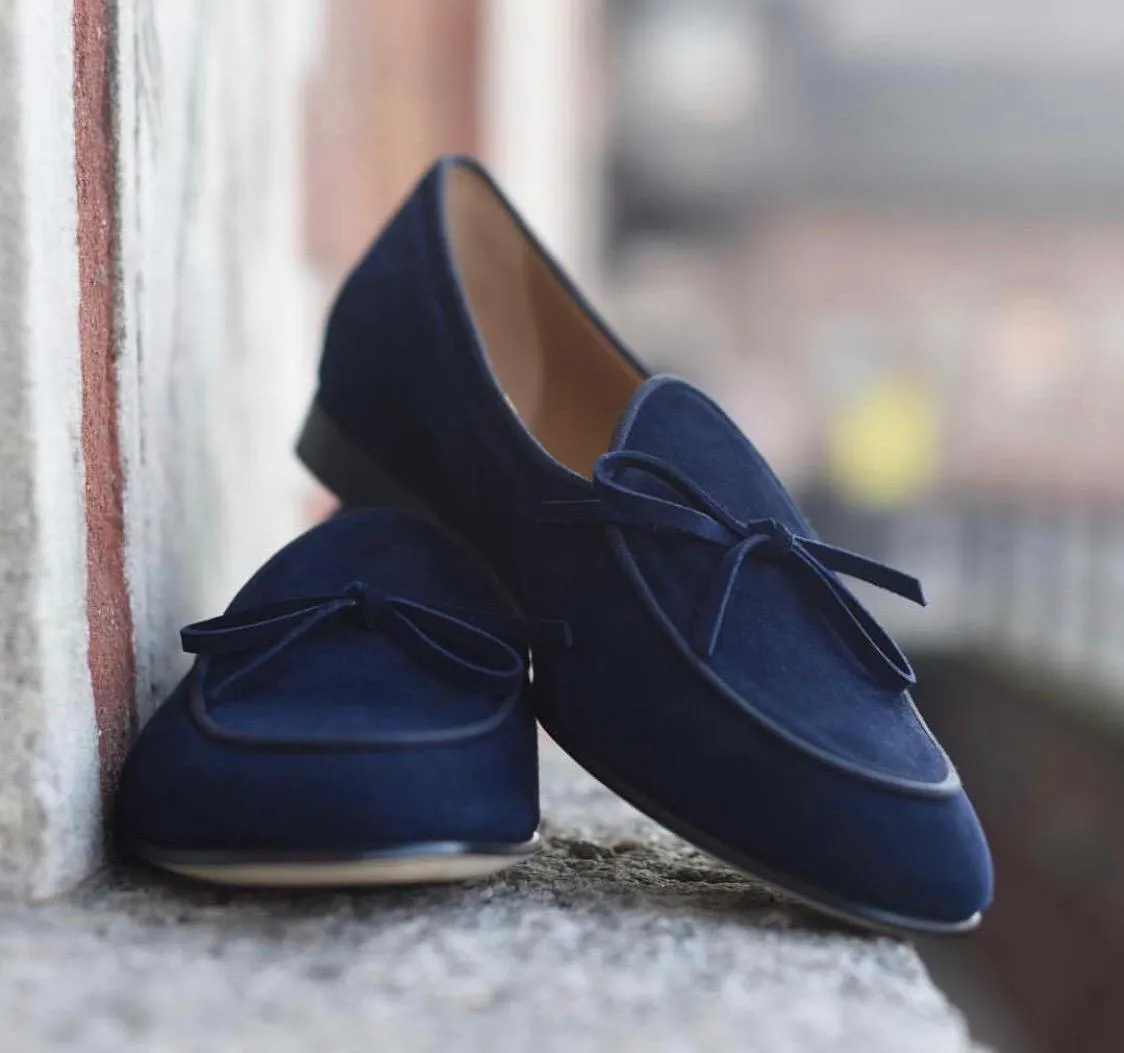 Men Suede Shoes Fashion Business And Party Wear Loafer-JonasParamount