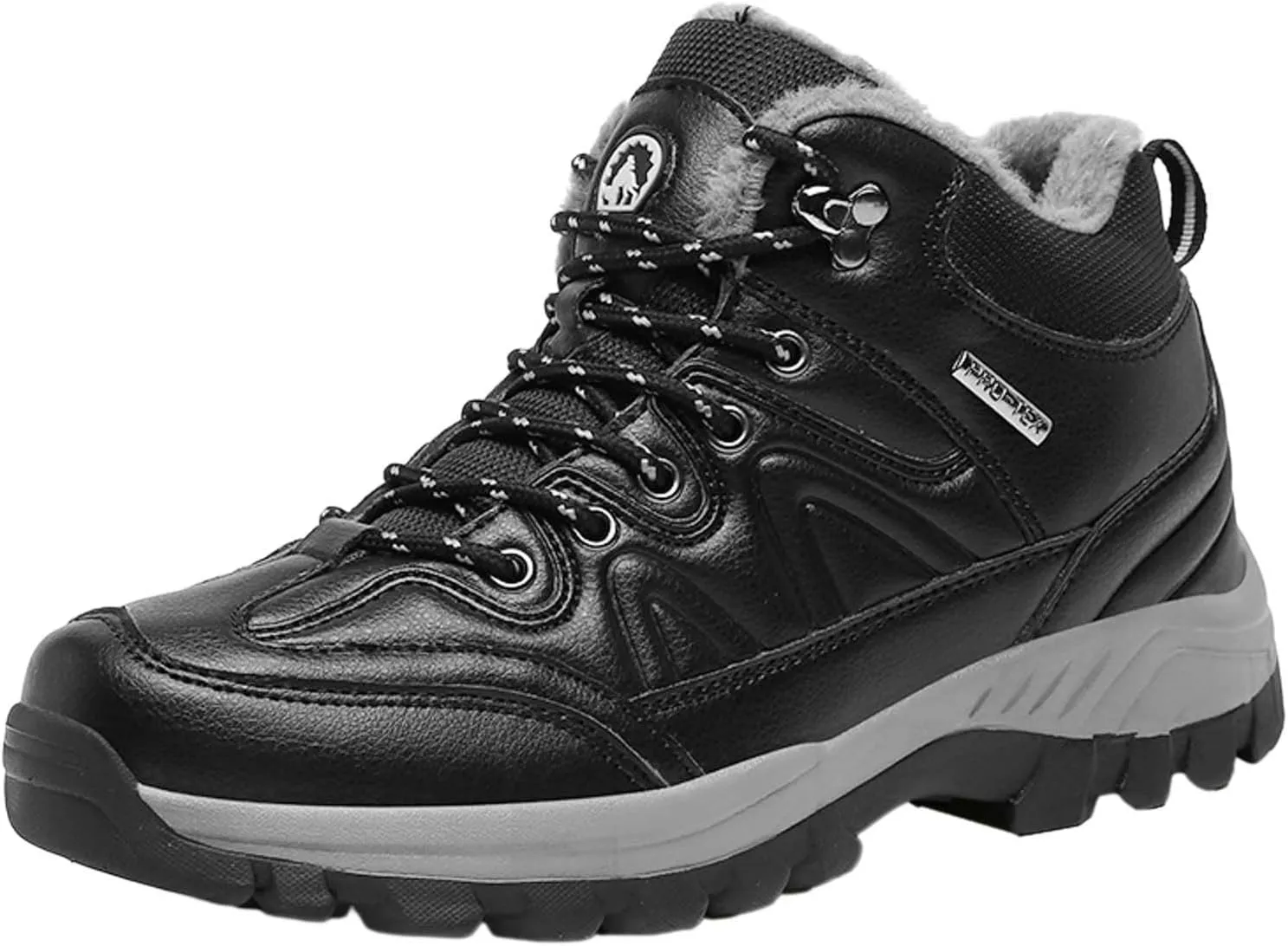 Men Winter Sneakers Outdoor Shoes Padded Warm Cotton Shoes Lightweight Hiking Shoes Large Size Men Casual Shoes Suede