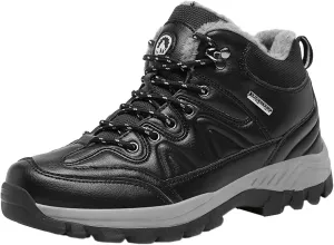 Men Winter Sneakers Outdoor Shoes Padded Warm Cotton Shoes Lightweight Hiking Shoes Large Size Men Casual Shoes Suede