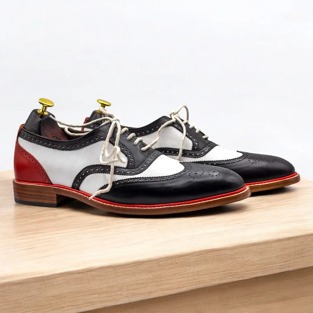 Men's Classic Style Handmade Oxford Leather Shoes.
