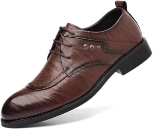 Men's Dress Shoes Classic Lace-up Formal Oxford Shoes for Men