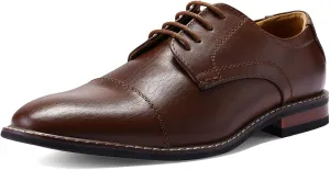 Men's Dress Shoes Formal Business Classic Lace Up Wingtip Oxford Shoes