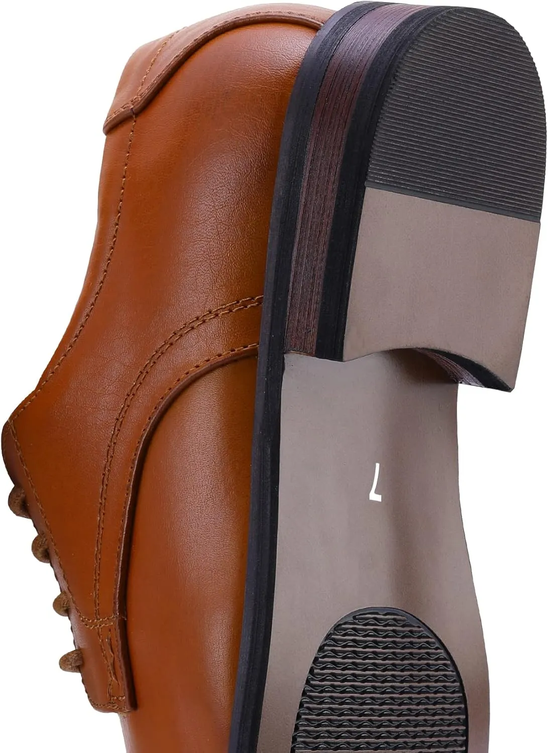 Men's Dress Shoes Formal Business Classic Lace Up Wingtip Oxford Shoes
