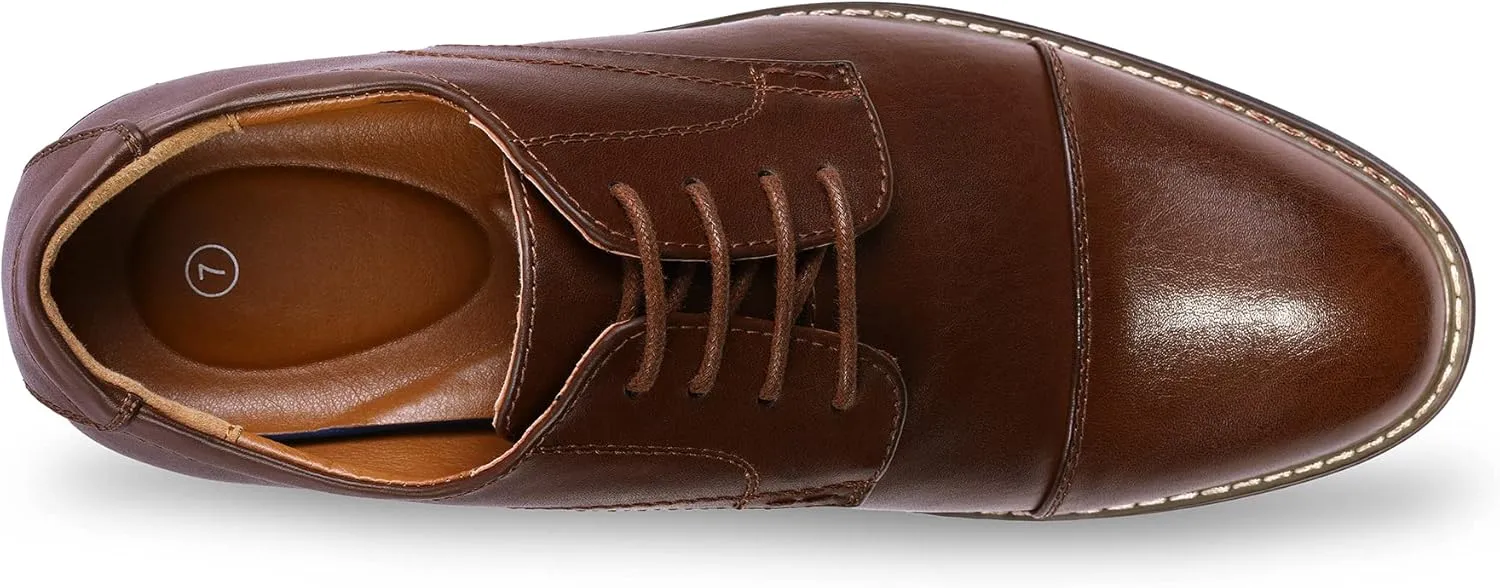 Men's Dress Shoes Formal Business Classic Lace Up Wingtip Oxford Shoes