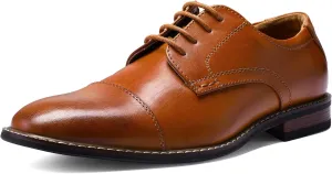 Men's Dress Shoes Formal Business Classic Lace Up Wingtip Oxford Shoes