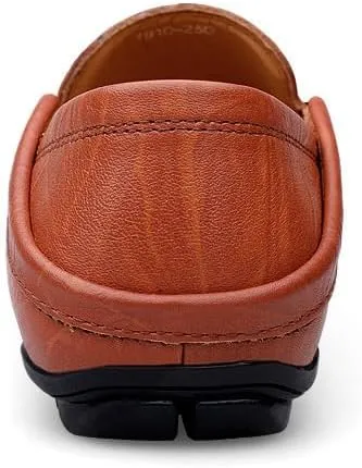 Men's Dress Shoes Mens Business Office Wedding Formal Modern Oxfords Shoes Slip-On Leather Tuxedo Shoes for Men