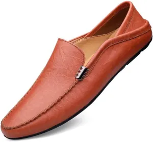 Men's Dress Shoes Mens Business Office Wedding Formal Modern Oxfords Shoes Slip-On Leather Tuxedo Shoes for Men