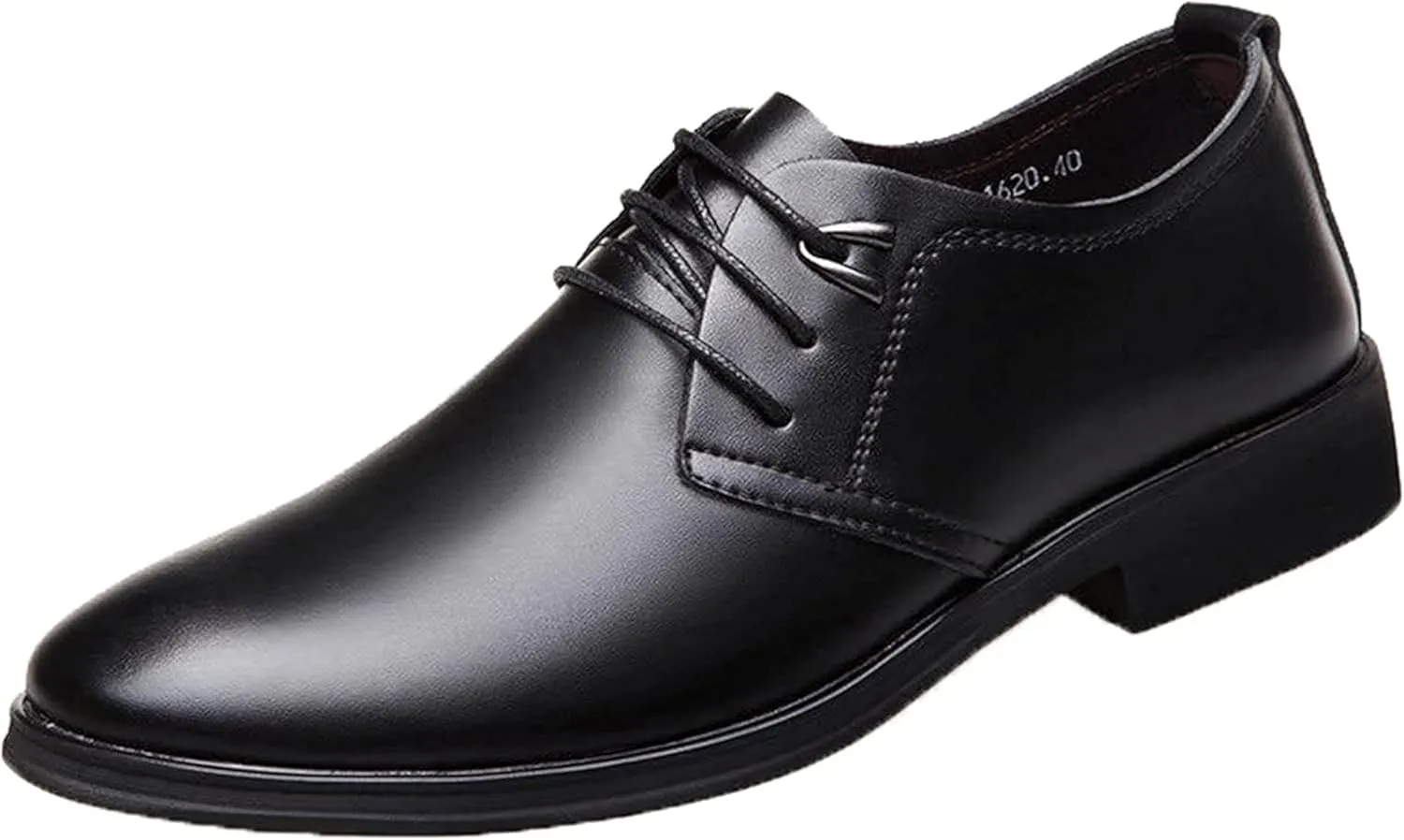 Men's Formal Business Shoes, Gentlemen's Party Set, Formal Shoes, Comfortable Classic Oxford Shoes, Casual Low Top Work Leather Shoes, 6, Black