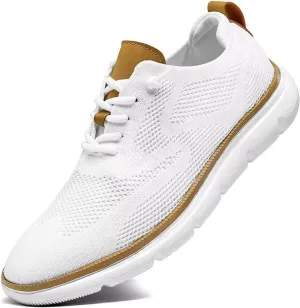Men's Oxfords Lace-Up Lightweight Casual Walking Shoes Dress Shoes Fashion Sneakers
