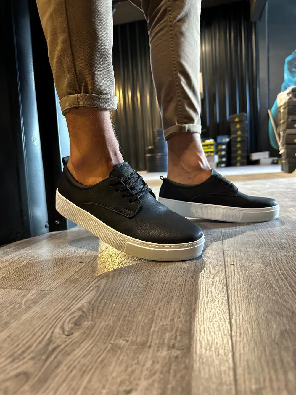 Mens Sneaker High Sole Casual Shoes