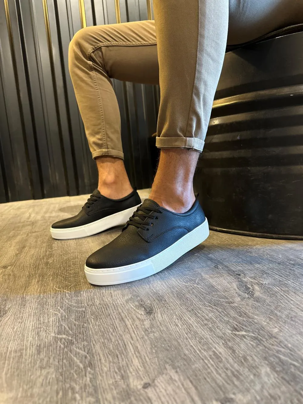 Mens Sneaker High Sole Casual Shoes