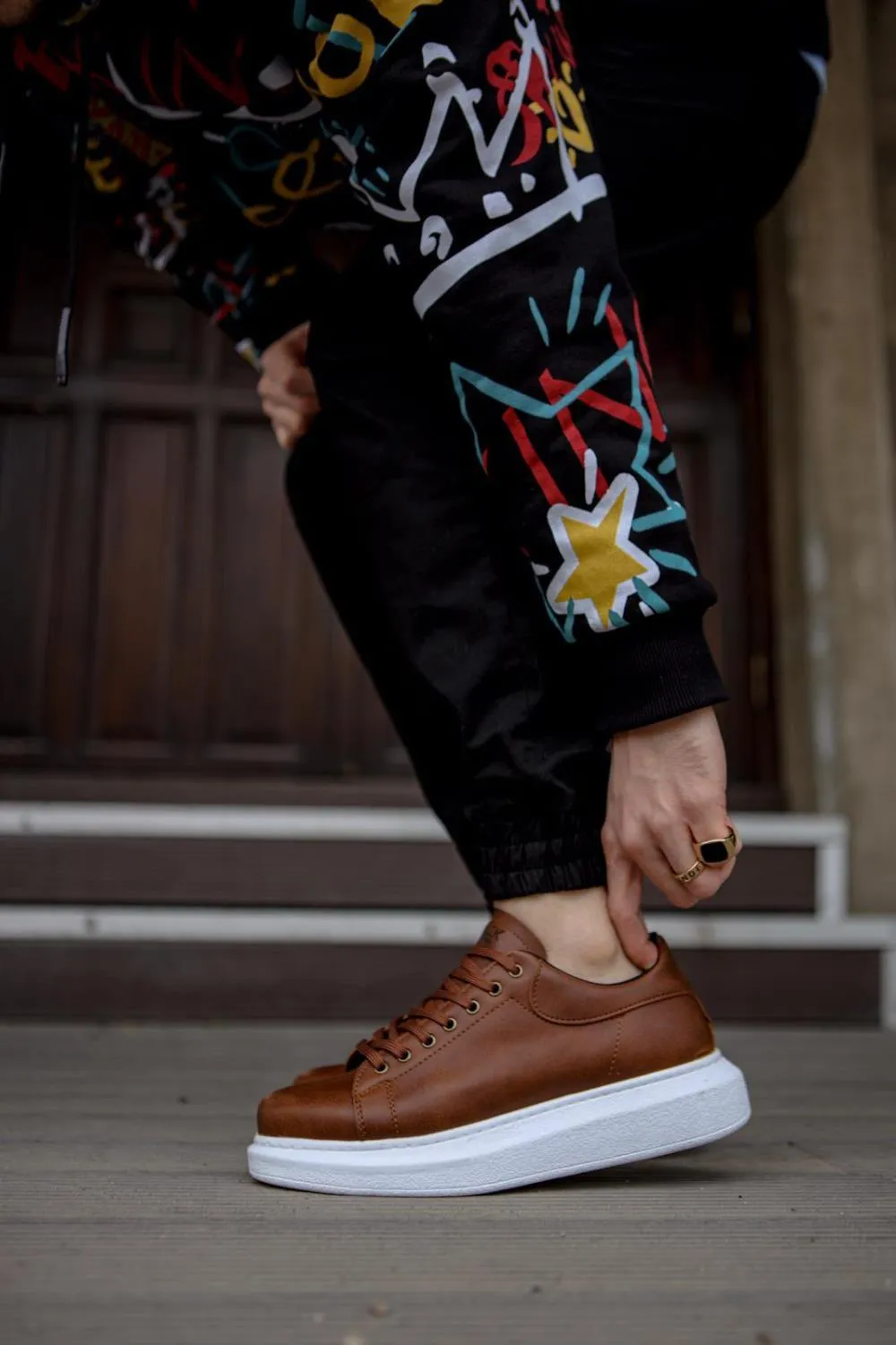Men's Sneaker High Sole Men Sneaker Shoes 044