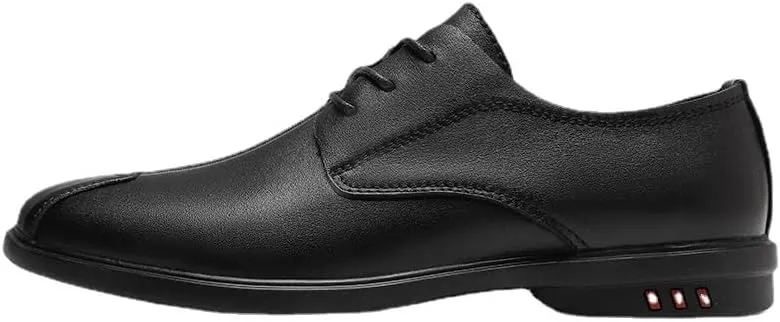 Mens Tuxedo Shoes Social Genuine Leather Derby Fashion Formal Tuxedo Walking Shoes Leather Fashion Oxford Shoes Slip-ons