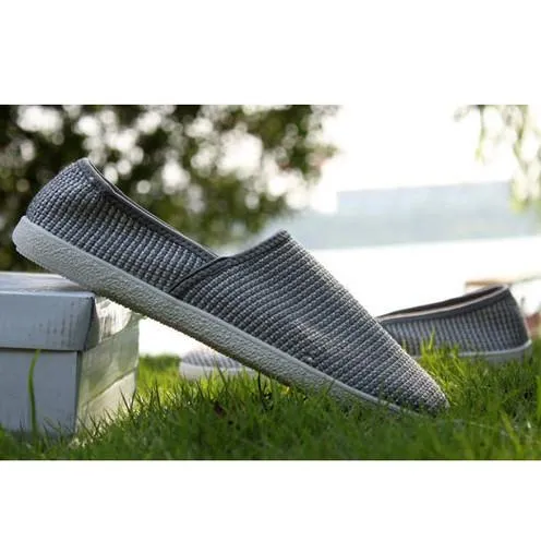 Merkmak Luxury Brand Men Shoes New 2017 Trend Leisure Shoes Hemp Breathable For Male Footear Loafers Men Flats Driving Wholesale