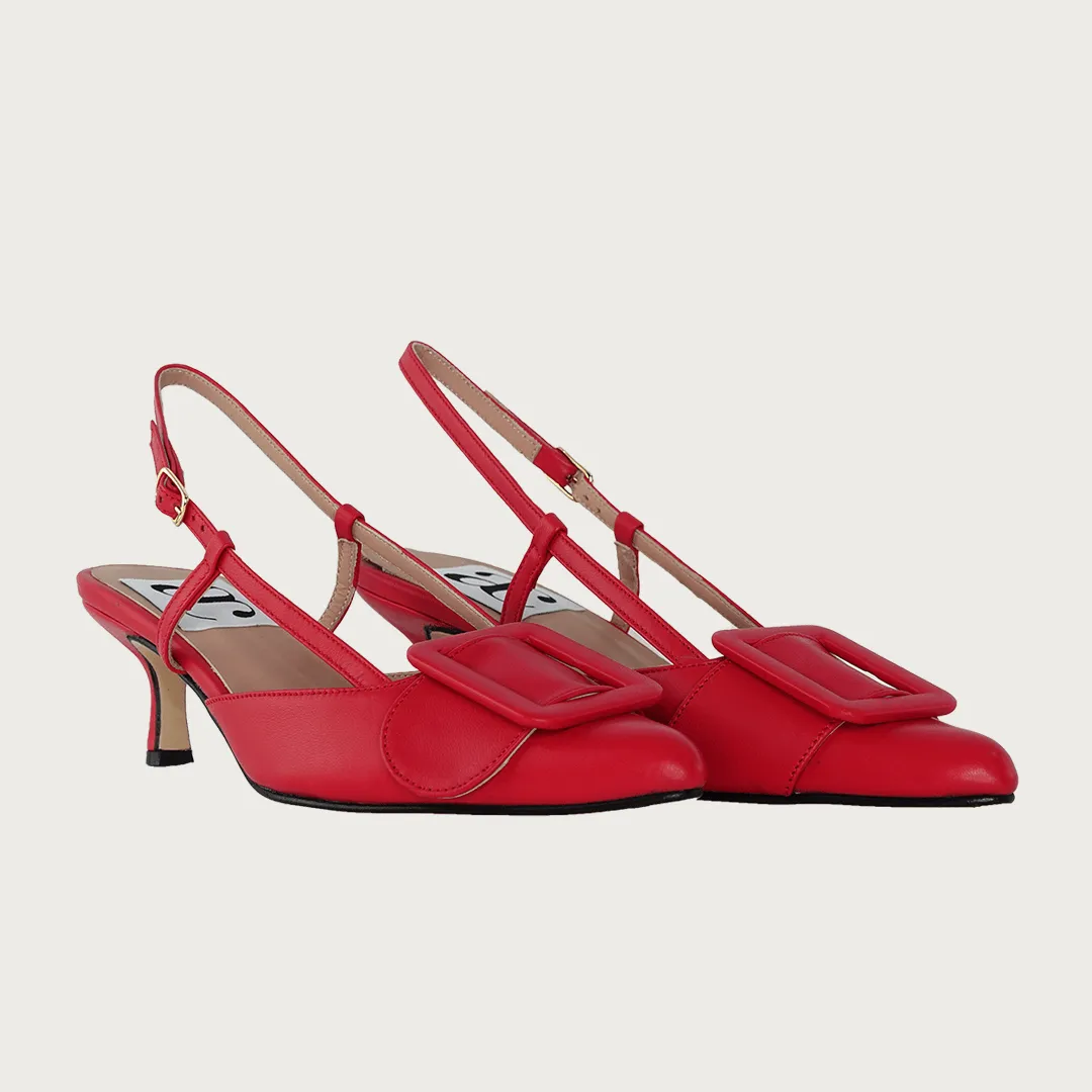 MIA RED LEATHER