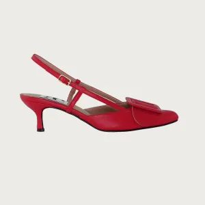 MIA RED LEATHER