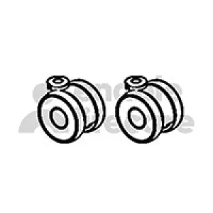 Midi 180 | Classic Front Castors 75mm